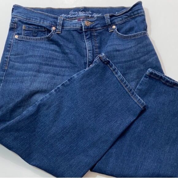 Gloria Vanderbilt All Around Slimming Effect Amanda Cropped Women Jeans Size 10 - Picture 1 of 12
